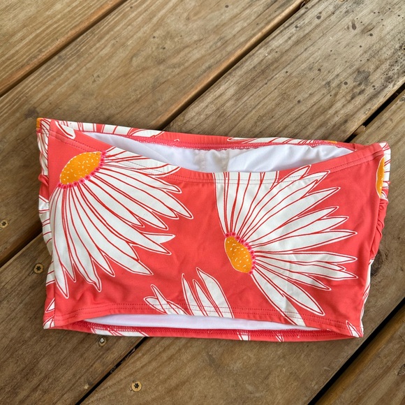 NWT Kate Spade Falling Flower Daisy bikini top - Picture 3 of 5